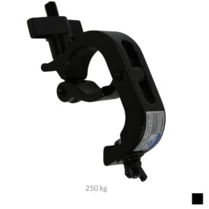 CJS MULTI CLAMP, Pipe Ø 48-51mm, 250kg, black