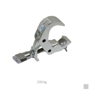 CJS QUICK MULTI CLAMP, Pipe Ø 48-51mm, 250kg, silver