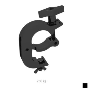 CJS MULTI CLAMP, Pipe Ø 60mm, 250kg, black