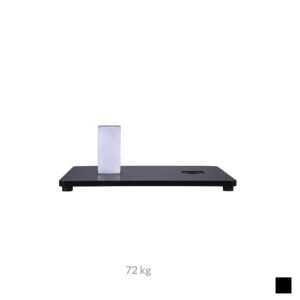 Excellent Line PLAQUE DE SOL S2 ACIER, 72kg, noir satiné RAL9005
Prix indicatif. Veuillez demander une offre.