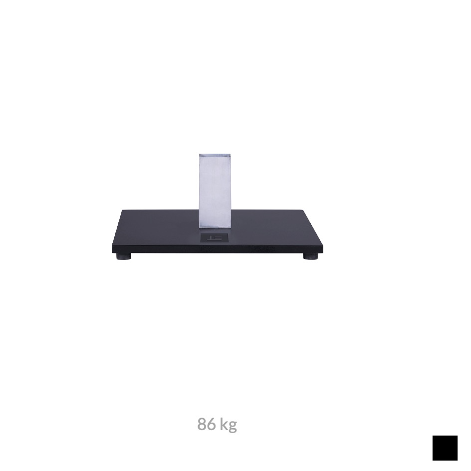 Excellent Line PLAQUE DE SOL D2 ACIER, 86kg, noir satiné RAL9005
Prix indicatif. Veuillez demander une offre.