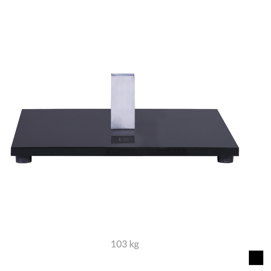 Excellent Line PLAQUE DE SOL D4 ACIER, 103kg, noir satiné RAL9005
Prix indicatif. Veuillez demander une offre.