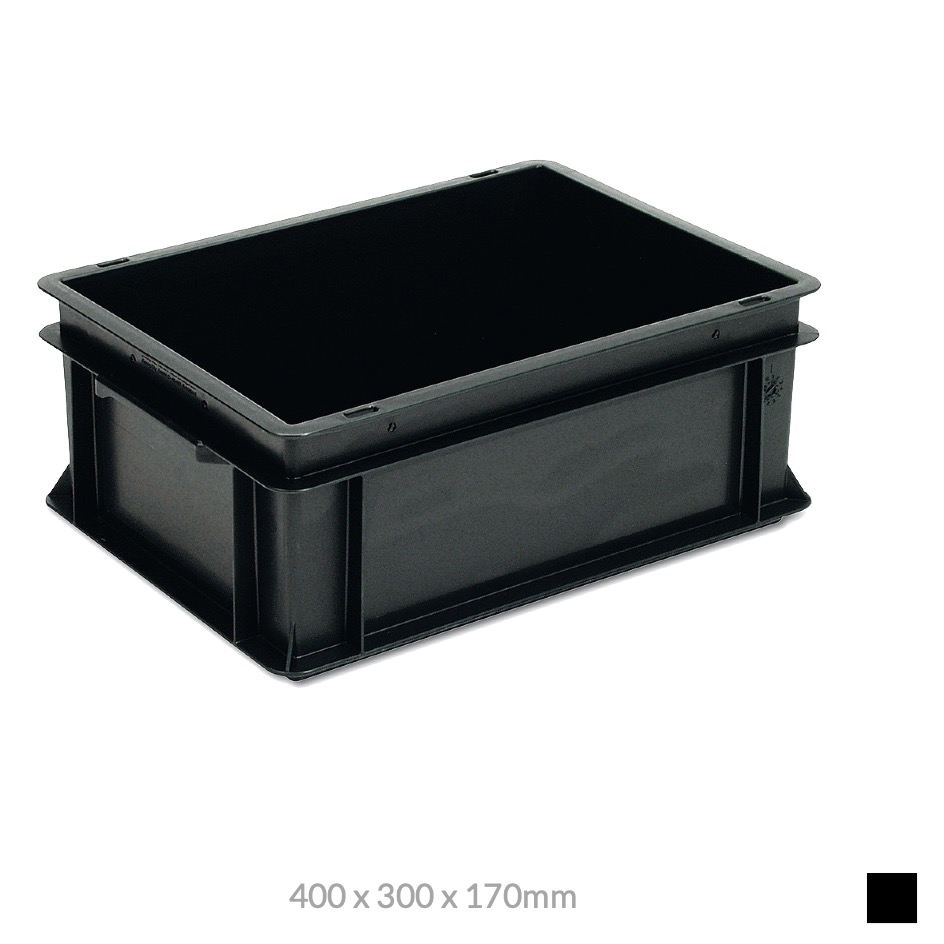 Georg Utz RAKO ESD 400 x 300 x 170mm, black