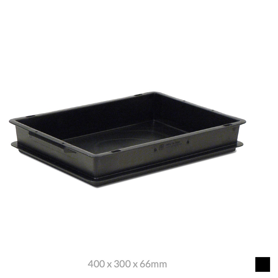 Georg Utz RAKO ESD 400 x 300 x 66mm, black
