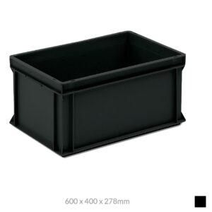 Georg Utz RAKO ESD 600 x 400 x 278mm, noir