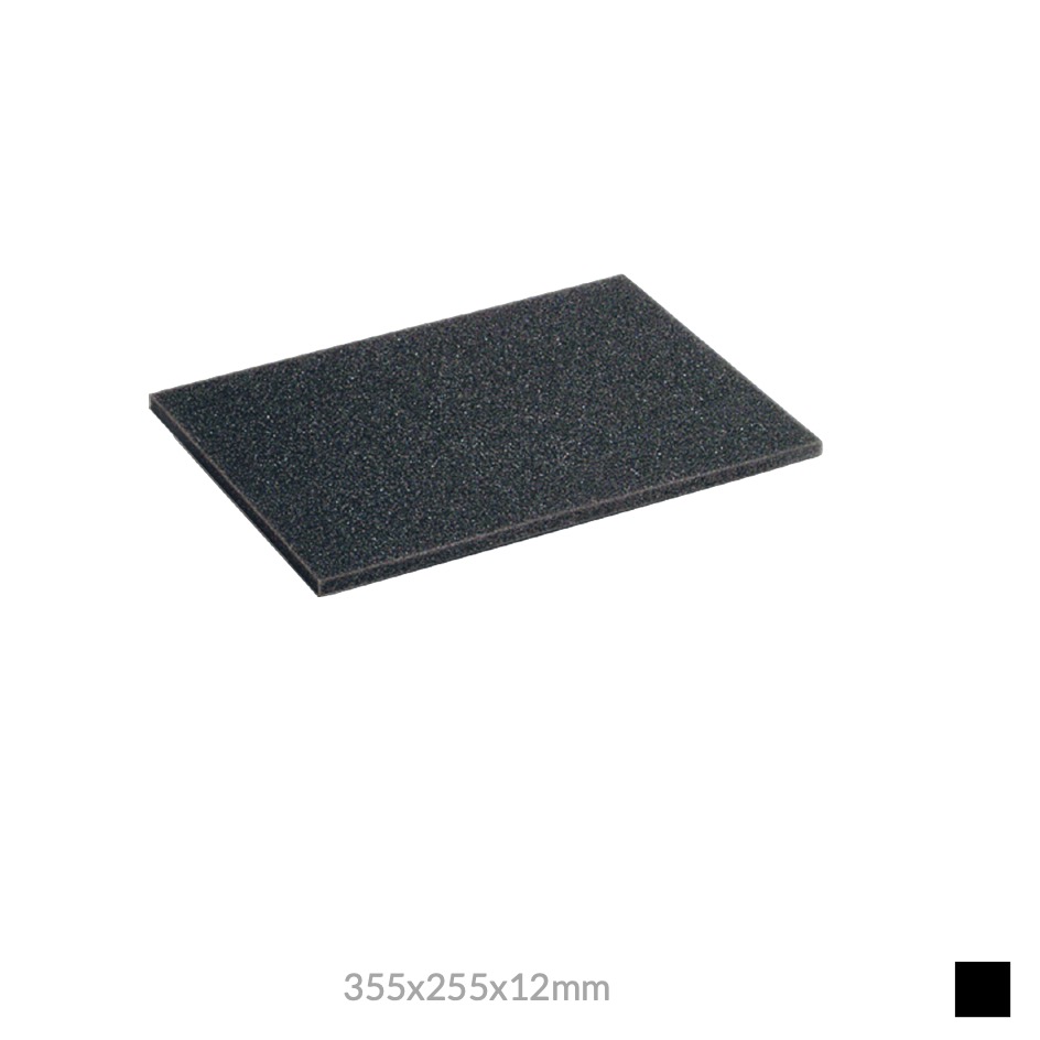Georg Utz FOAM INSERT 355x255x12mm, anthracite