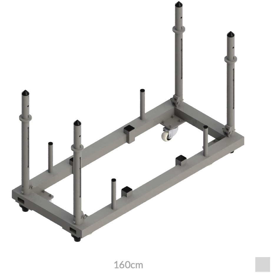 HOF MLT TWO & THREE folding Dolly, Aluminium, 160cm, PU 1
Target price. Please request a quote.
