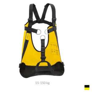 Petzl PITAGOR, 15-150kg, blackyello