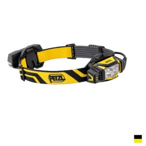 Petzl XENA® 1400 ANSI Lumen Lithium-Ionen-Akku, 3.7V, 3.2Ah, 11.84Wh, Charging Time 3.5h, W+R, blackyello