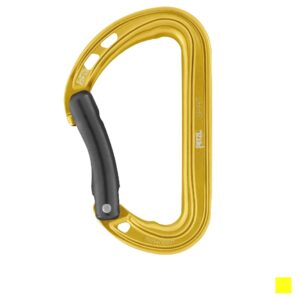 Petzl SPIRIT Bent Gate, yellow