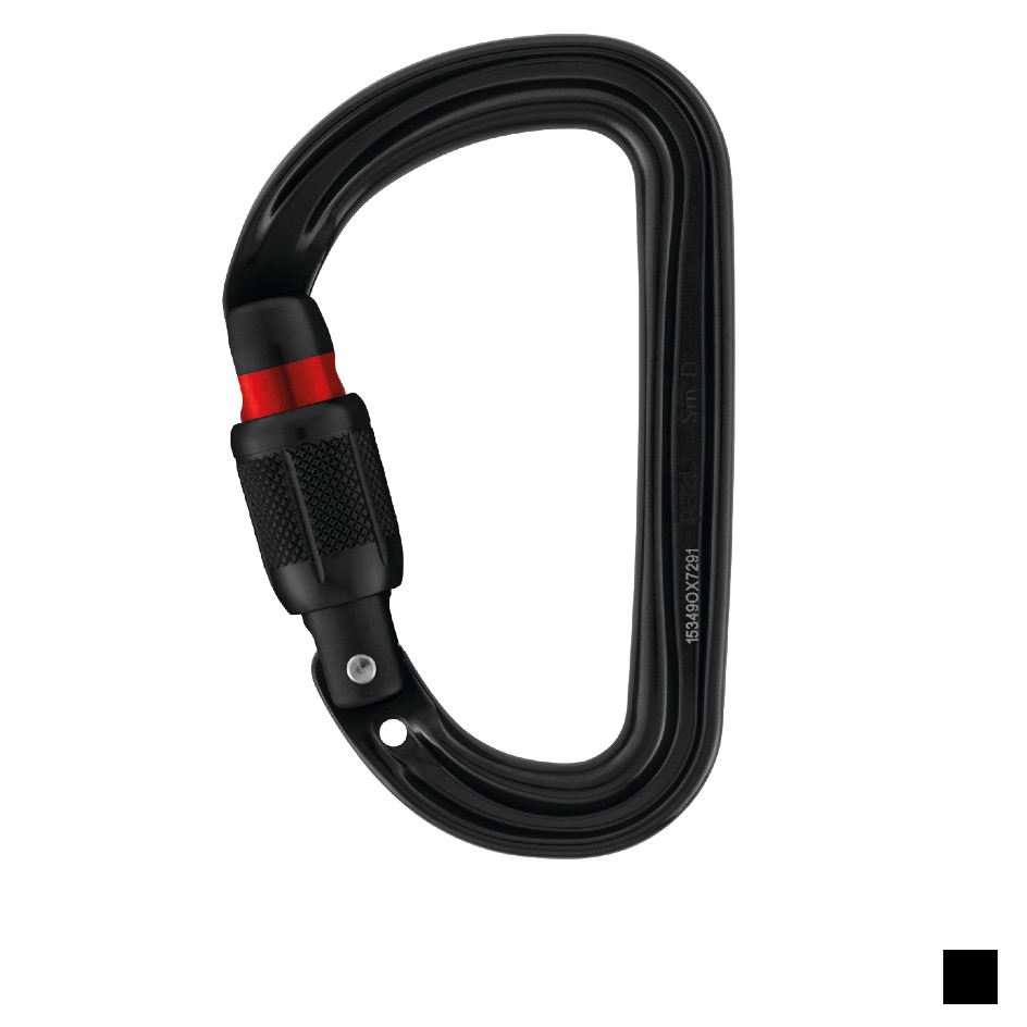 Strew Lock Petzl Sm’D SREW-LOCK, black – shopattack AG
