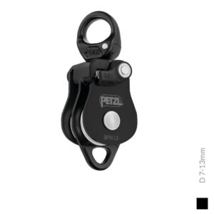 Petzl SPIN L2, 7-13mm, noir