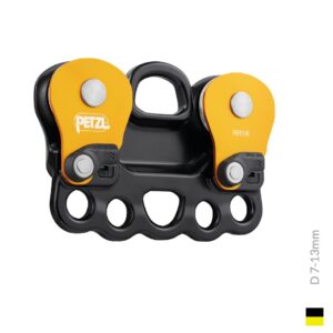 Petzl REEVE, 7-13mm, blackyello