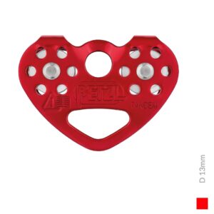 Petzl TANDEM®, 13mm, rouge