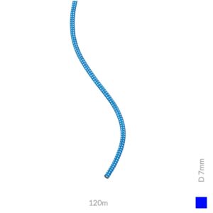 Petzl CORD, 7mm, 120m, blue