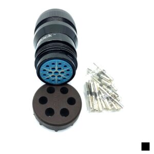 Tourmate MULTILOCK+ Prise de câble » 06 x H07RN-F 3G1.5, Contact à sertir, noir