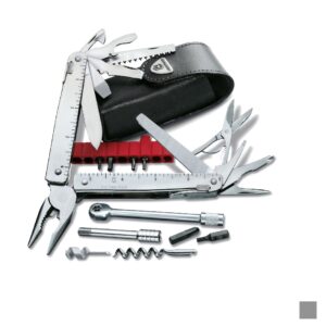 Victorinox SWISS TOOL X PLUS with ratchet, grey