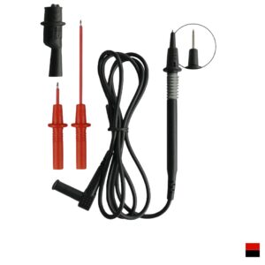 Benning Safety measuring lead set for MM 4, redblack