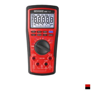 Benning Digital multimeter MM 7-2, redblack