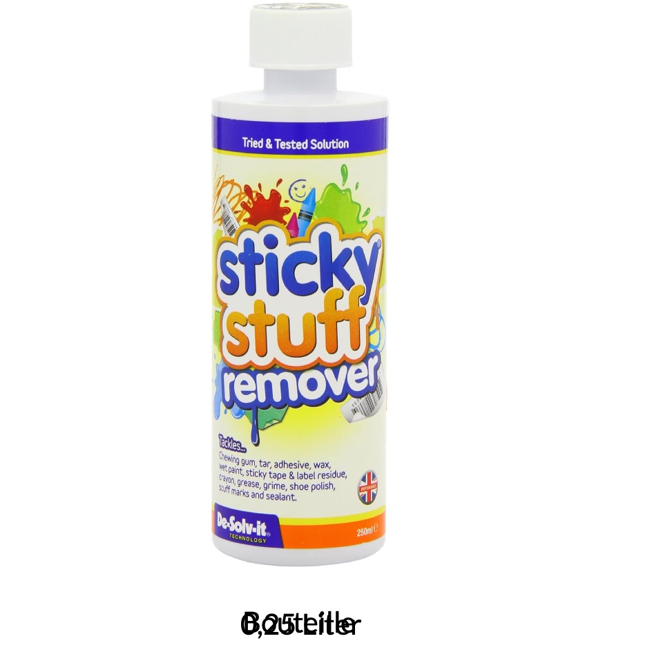 De-Solv-it Sticky Stuff Remover éliminateur de résidus | 0,25 litre Bouteille