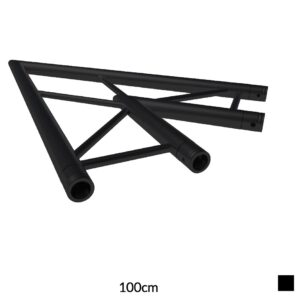 HOF HOFKON 290-2 Corner 2-way horizontal C19H, Segment 45°, black, 100cm
Target price. Please request a quote.