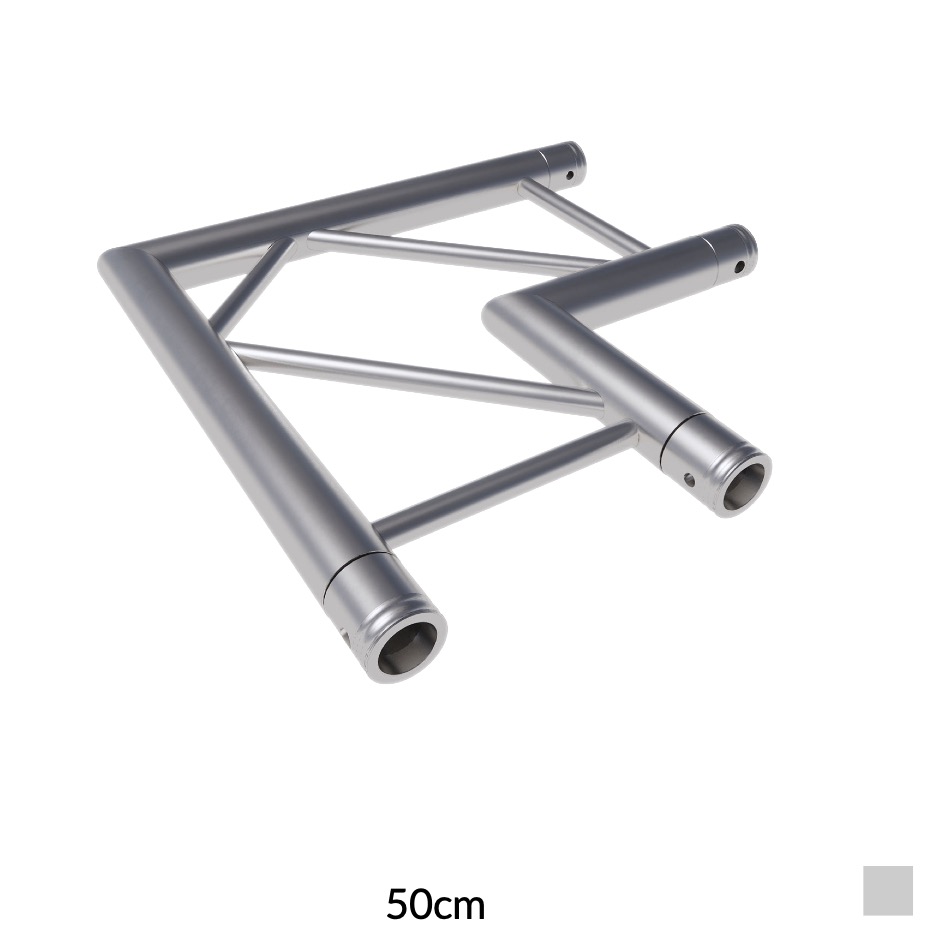 HOF HOFKON 290-2 Angle 2 voies horizontal C21H, Segment 90°, Aluminium bruux, 50cm
Prix indicatif. Veuillez demander une offre.