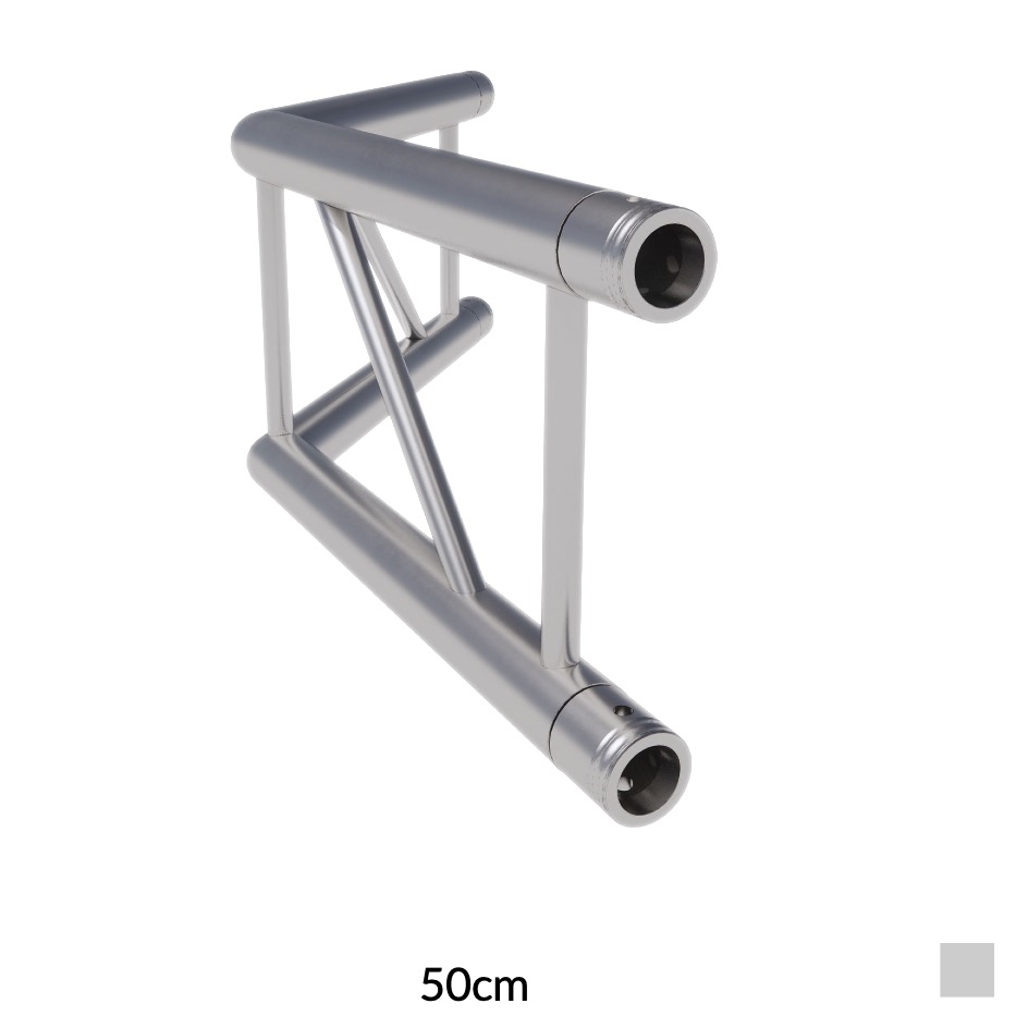HOF HOFKON 290-2 Angle 2 voies vertical C23V, Segment 135°, Aluminium bruux, 50cm
Prix indicatif. Veuillez demander une offre.