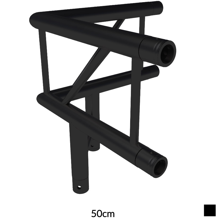 HOF HOFKON 290-2 Angle 3 voies vertical C31V, Segment 90°, noir, 50cm
Prix indicatif. Veuillez demander une offre.