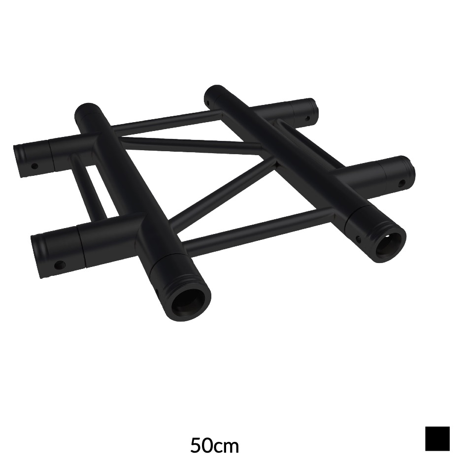 HOF HOFKON 290-2 Croix 4 voies horizontal C41H, noir, 50cm
Prix indicatif. Veuillez demander une offre.