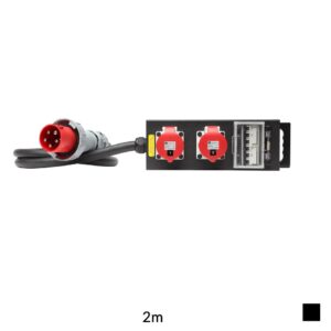 Indu-Electric Distributeur de courant mobile CEE63 » 2xCEE32, TITANEX 5G16, 2m, noir
Prix indicatif. Veuillez demander une offre