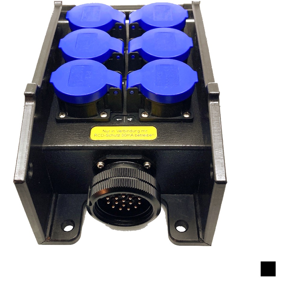 Indu-Electric Bac de distribution empilable 19Pin (Soca) » 6 x T23, noir
Prix indicatif. Veuillez demander une offre