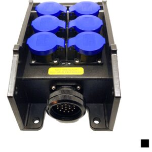 Indu-Electric Stackable distribution box 19Pin (Soca) » 6 x T23, black
Target price. Please request a quote