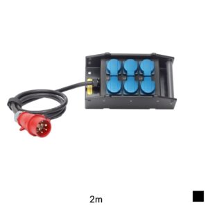 Indu-Electric Stackable distribution box CEE16 » 6 x T23, TITANEX 5G2.5, 2m, black
Target price. Please request a quote