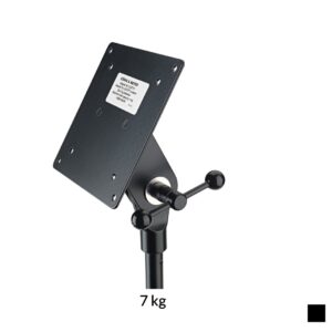 K&M 19685 Adapter for monitors, 7kg, black