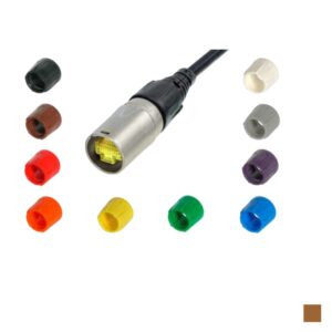 Neutrik Duille de serrage BSE-1 pour etherCON, brun