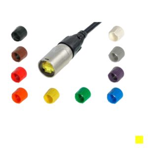 Neutrik Duille de serrage BSE-4 pour etherCON, jaune