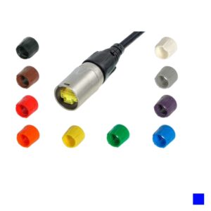 Neutrik Duille de serrage BSE-6 pour etherCON, bleu