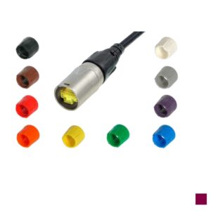 Neutrik Clamping Sleeve BSE-7 for etherCON, violet