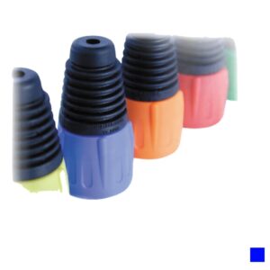 Neutrik Clamping Sleeve BSX-6, blue, PU 100