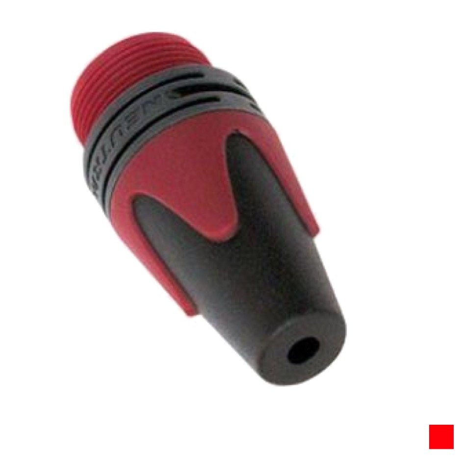 Neutrik Clamping Sleeve BXX-2, red