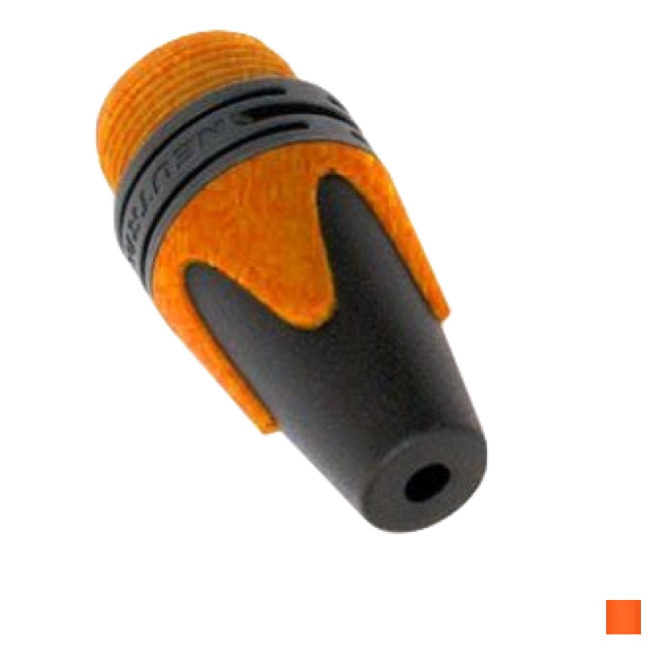Neutrik Clamping Sleeve BXX-3, orange