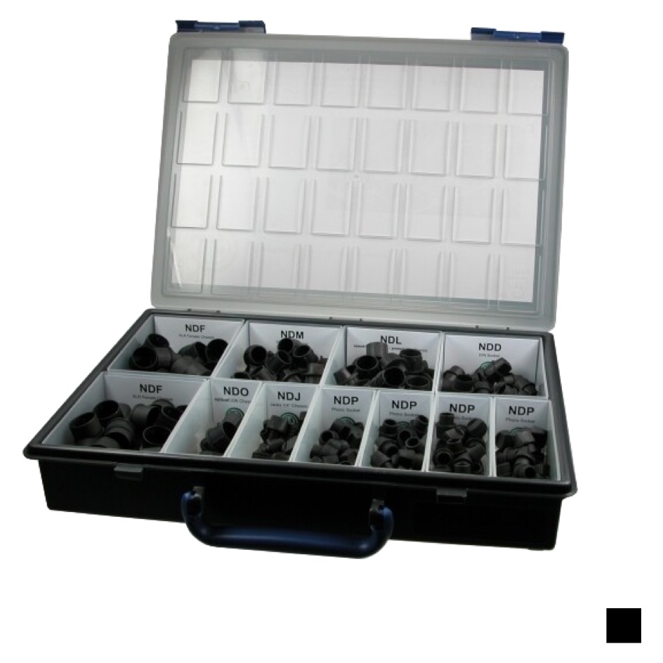 Neutrik DummyPLUG Set CAS-DUMMY, noir