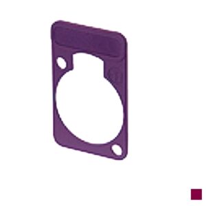 Neutrik Labelling plate for D-Series housing, violet
