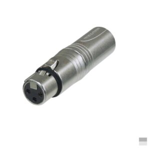 Neutrik NA3F5M Adapter XLR5 Male » XLR3 Female, nickel, silver plated