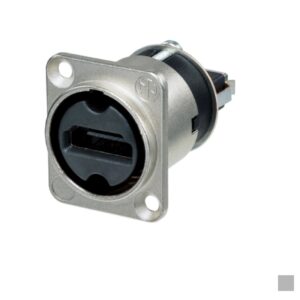 Neutrik Chassis feedthrough HDMI 2.0 NAHDMI-W, nickel