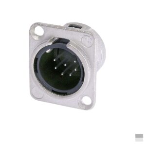 Neutrik XLR7 Chassis Male NC7MD-L-1, Soldering contact, nickel, silver plated