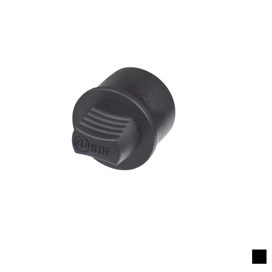 Neutrik DummyPLUG NDF for XLR Chassis Female, black