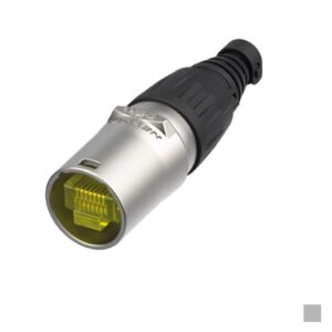 Neutrik Protection de fiche de câble RJ45 NE8MX pour câbles RJ45 confectionnés, nickel