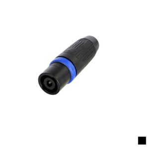 Neutrik NLT4MXX-BAG speakON Cable plug, Soldering contact 4x6mm2, black