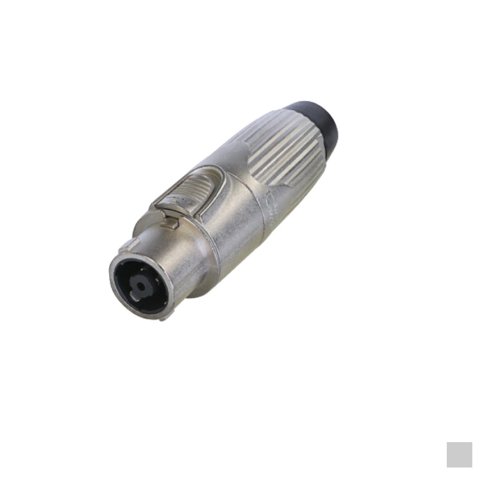 Neutrik NLT8FXX-BAG speakON Cable socket, Soldering contact 8x4mm2, silver